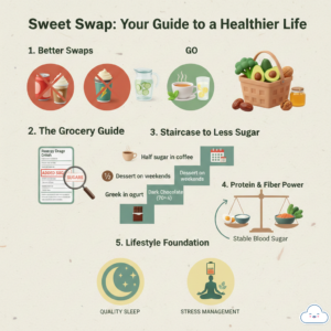 Reduce sugar intake naturally – Sugar Side Effects & How to Reduce Them.