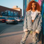 Ice Spice weight loss inspiration portrait.