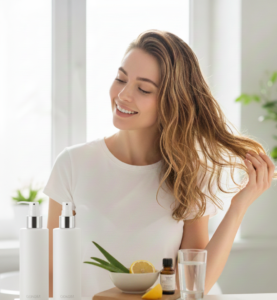 Say goodbye to greasy hair! 🌿✨ Wash, condition, and care the right way for fresh, shiny, and light hair.