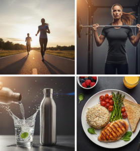 Home Workout for Beginners – beginner staying motivated with healthy habits.