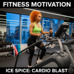 Ice Spice weight loss workout and fitness.