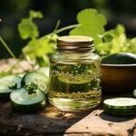 Natural glow with organic skincare routine